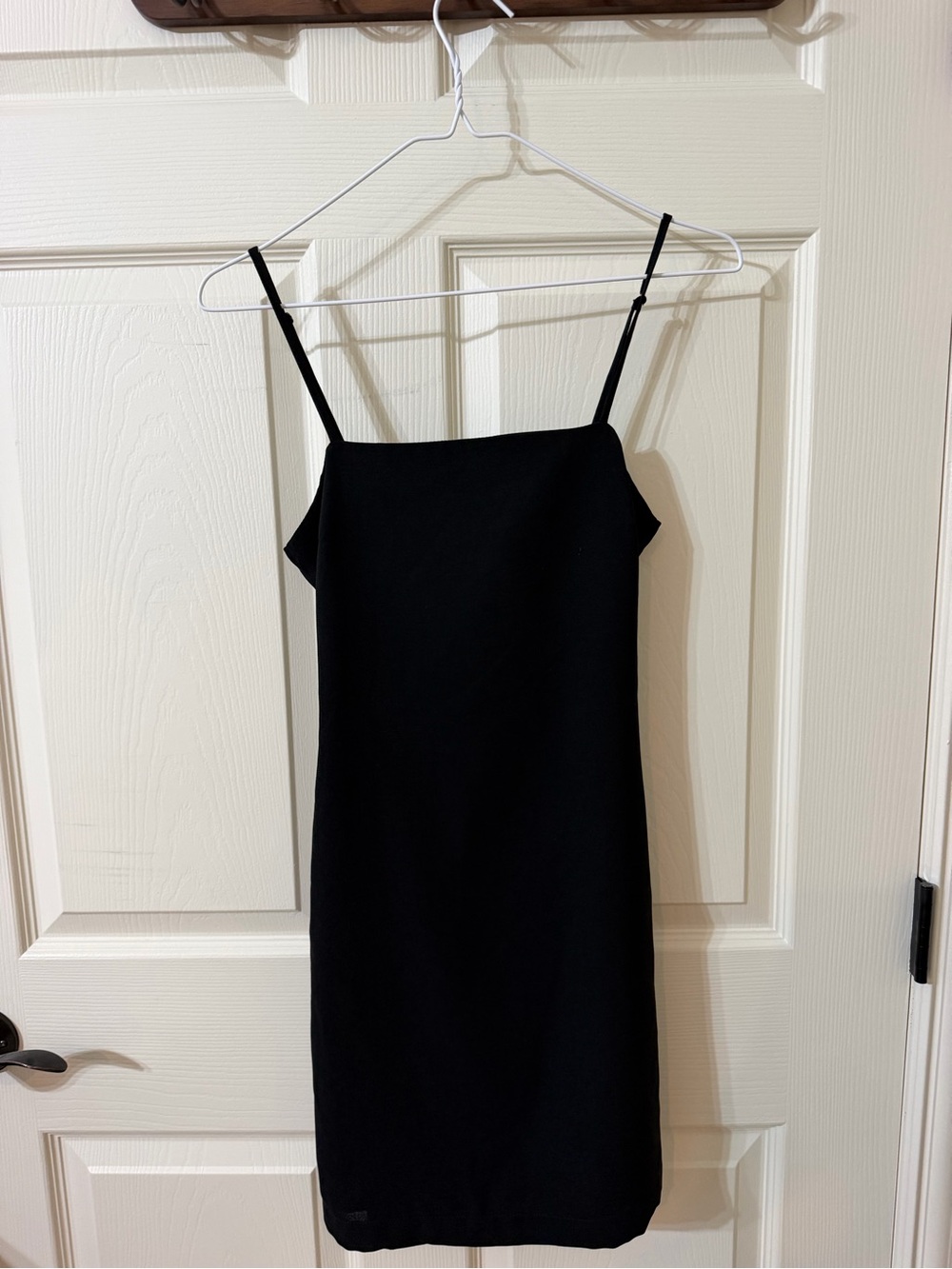 Classic Black Slip Dress - Timeless Minimalist Style